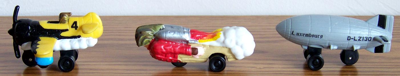 The Rocketeer PVC Toys