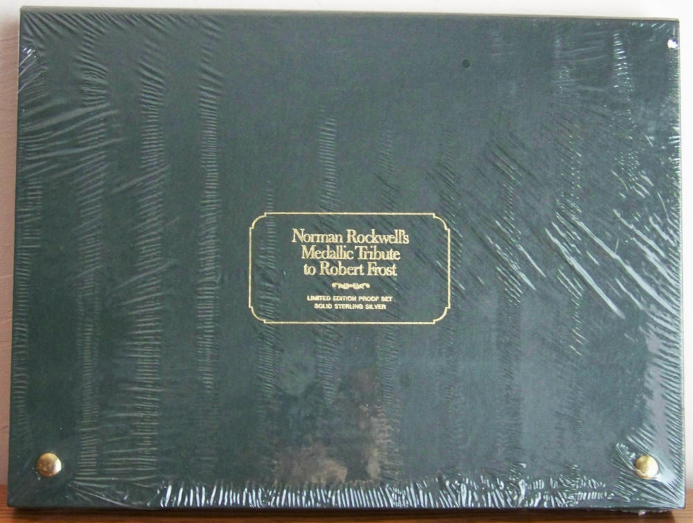 Norman Rockwells Medallic Tribute To Robert Frost Case