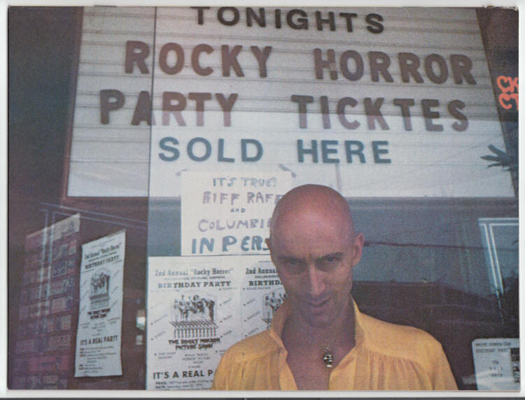 Rocky Horror Picture Show Official Magazine back cover