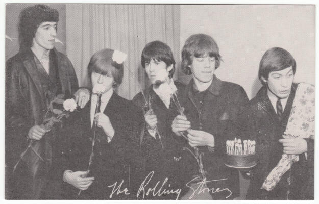 The Rolling Stones Esco Arcade Vending Card