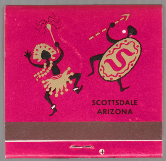 Safari Hotel Scottsdale Matchbook back