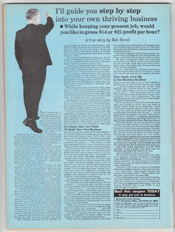 Sagas 1975 UFO Annual back cover