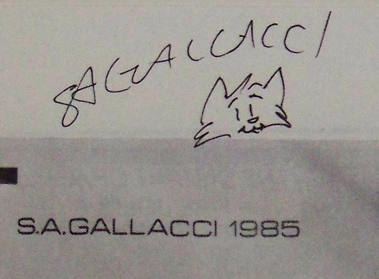 Critters 1 signature remarque by Steven Gallacci