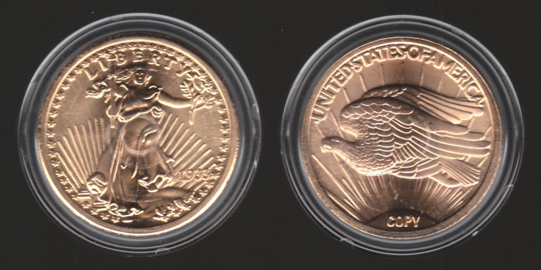 Saint Gaudens $20 Gold Tribute Proof