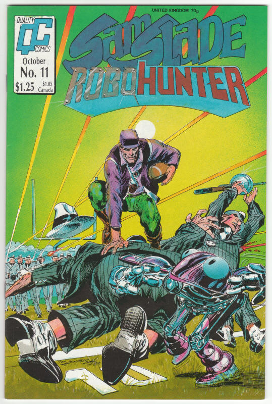 Sam Slade Robohunter Volume 2 #11 front cover
