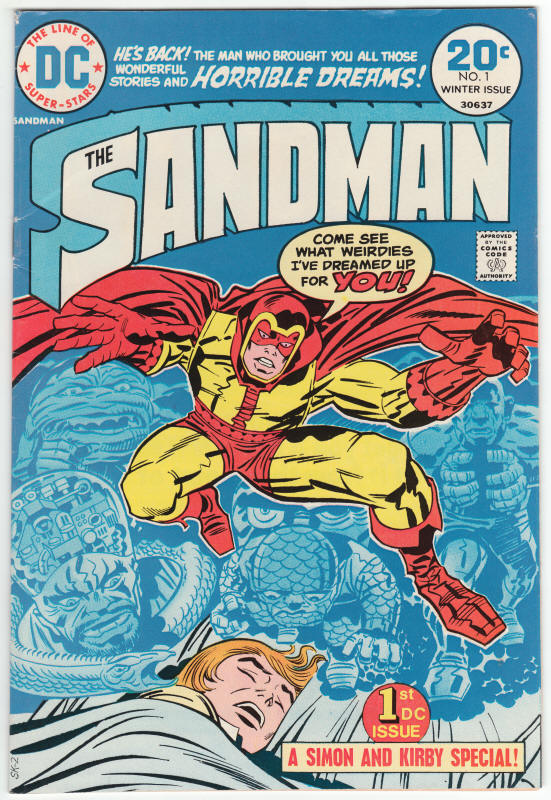 The Sandman #1 front cover