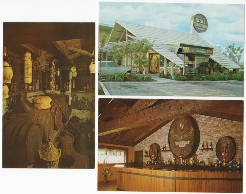 San Martin Winery California Post Cards