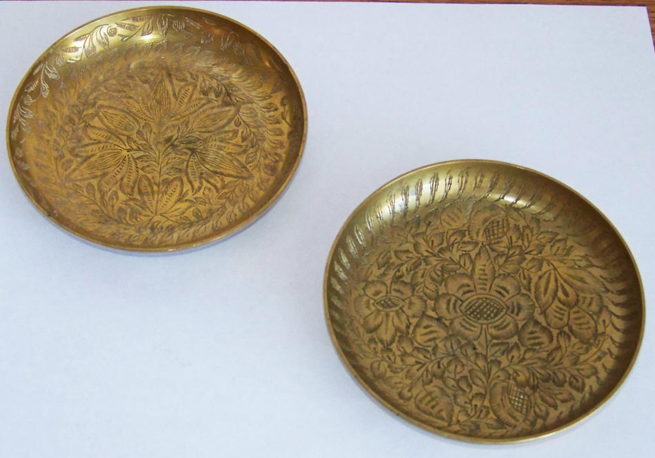 Sarna Brass Candy Dish Set