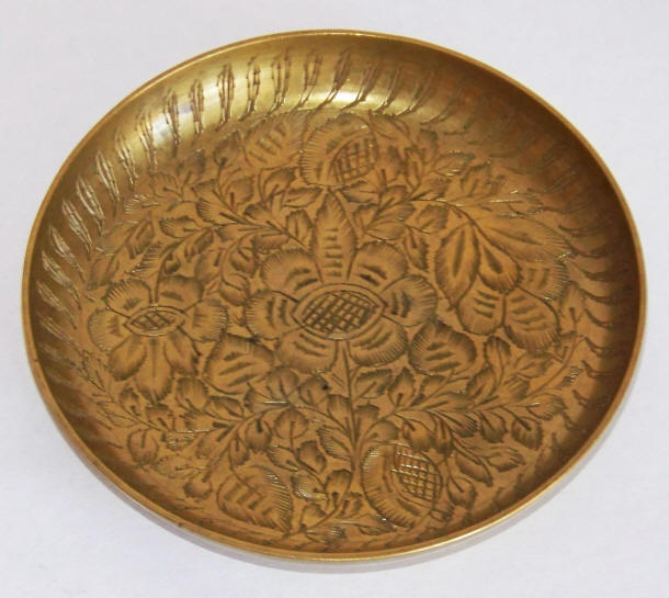 Sarna Brass Candy Dish Set