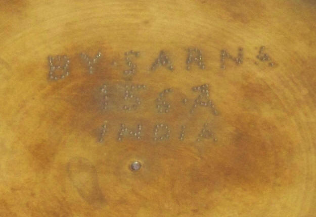 Sarna Brass Candy Dish hallmark