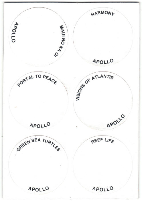 Apollo Save Our World Art Cap Set