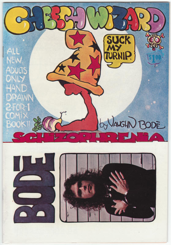 Schizophrenia Vaughn Bode Cheech Wizard front cover