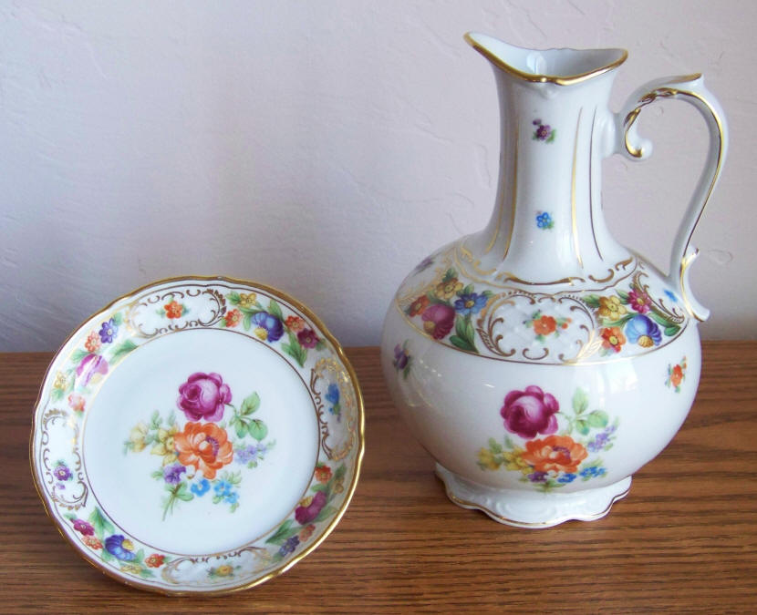 Schumann Bavaria Porcelain Small Pitcher Set