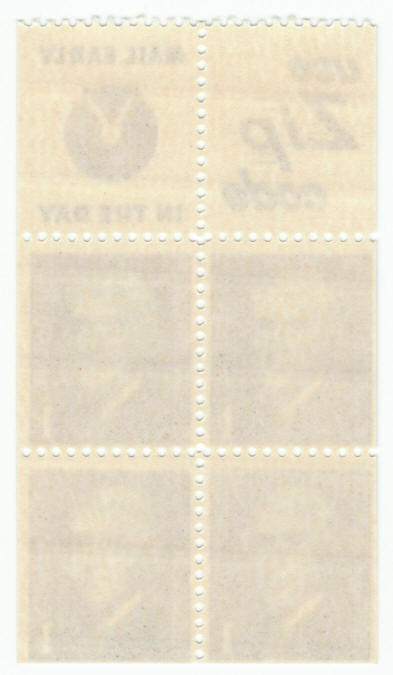 Scott #1278B Thomas Jefferson Booklet Pane