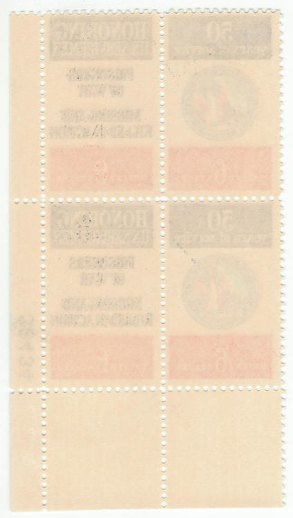 Scott #1421 1422 Disabled American Veterans POW MIA Plate Block