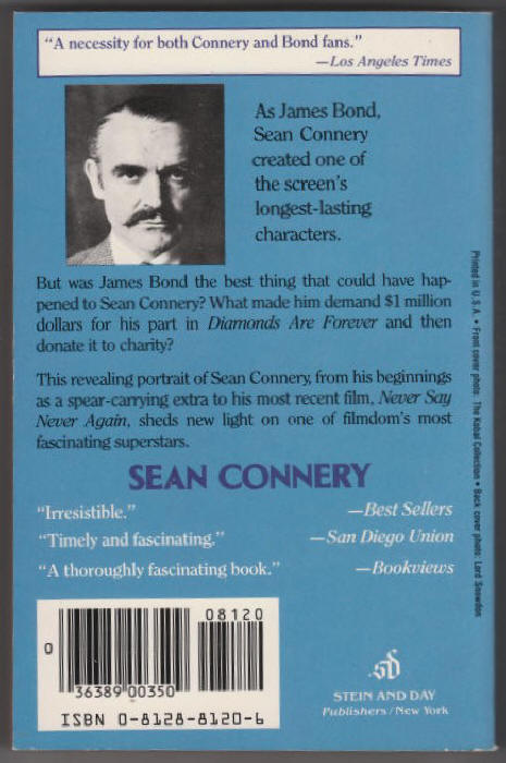 Sean Connery back cover