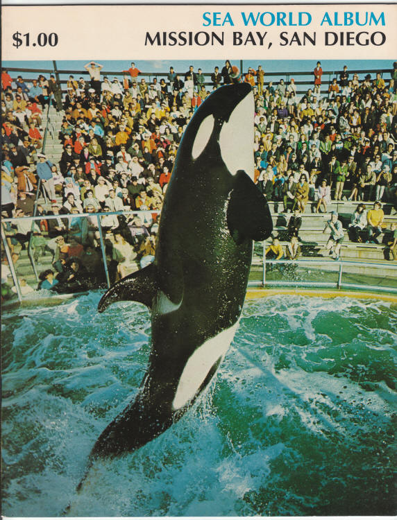 Sea World Album 1968 Tour Guide Booklet front cover