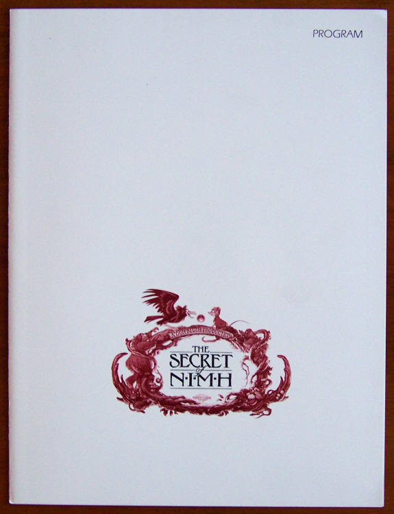 The Secret Of NIMH Program