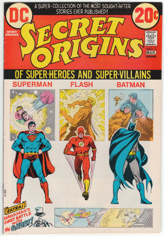 Secret Origins #1 front cover