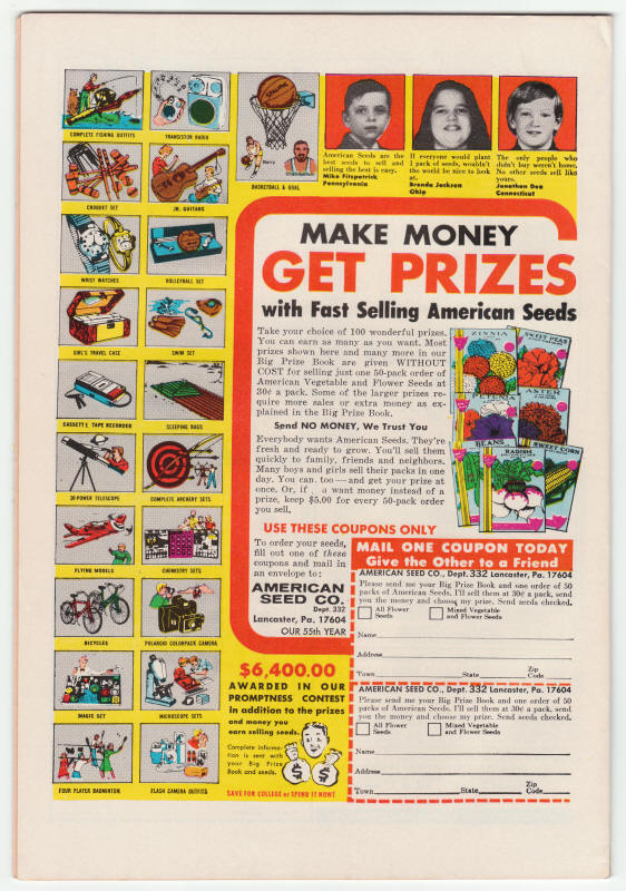 Secret Origins #2 back cover