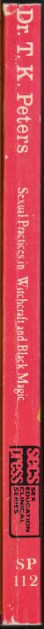 Ed Wood A Study Of Sexual Practices In Witchcraft and Black Magic spine