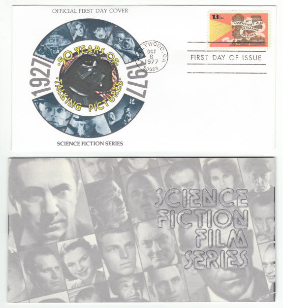 Science Fiction Film Series First Day Cover Set