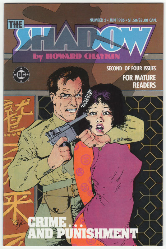 The Shadow 1986 #2 Mini Series