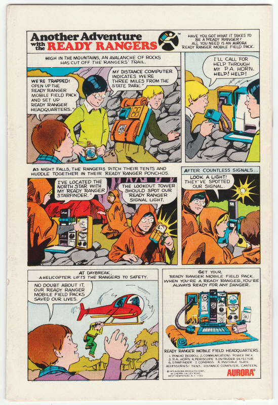 The Shadow #3 DC Comics Mike Kaluta back cover