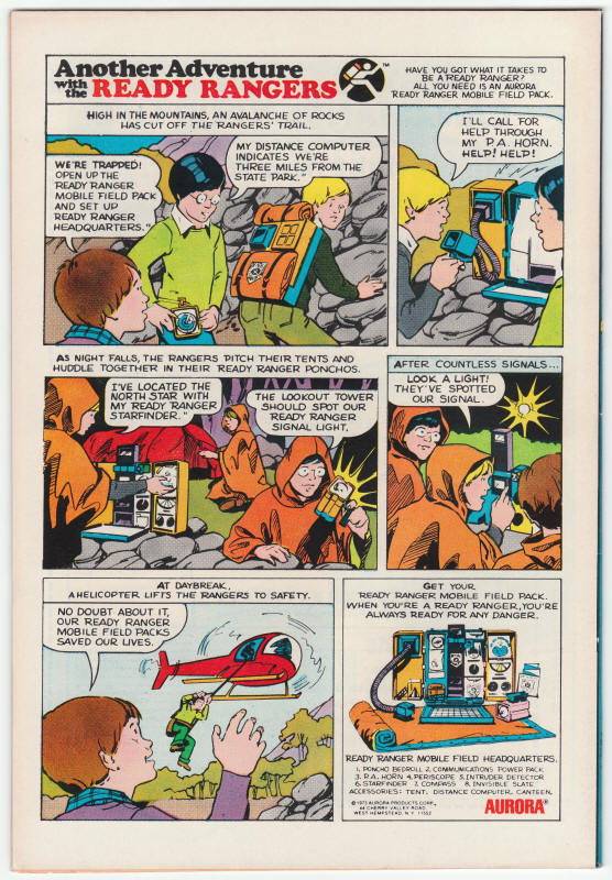 Shazam #11 VF/NM back cover