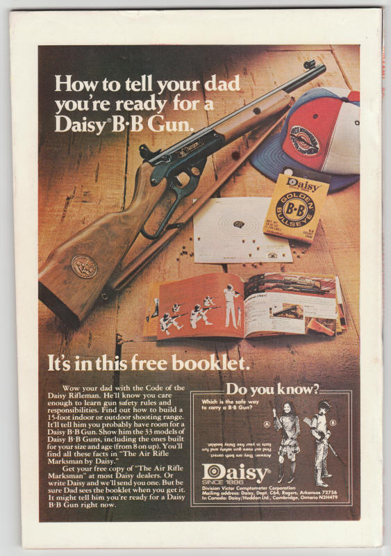 Shazam 14 back cover