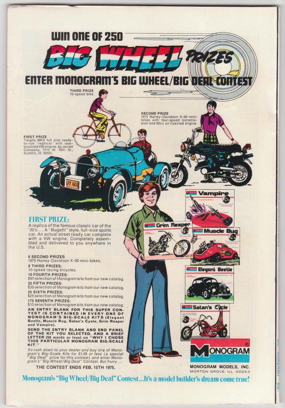 Shazam 15 back cover