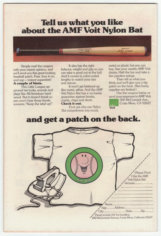 Shazam #19 back cover