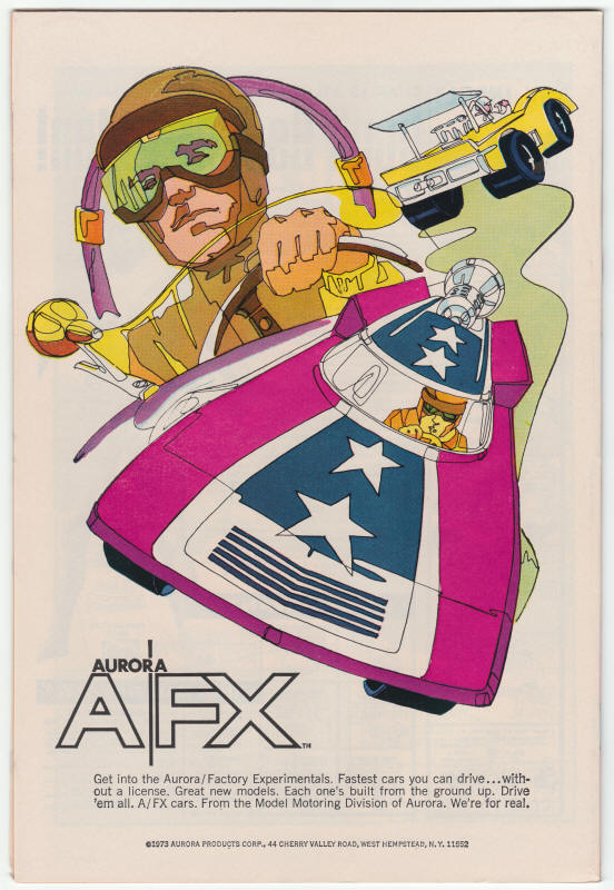 Shazam #1 back cover