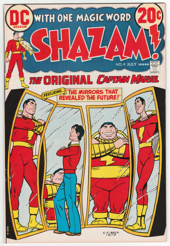 Shazam #4 front cover