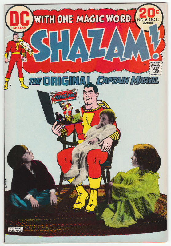 Shazam #6 front cover