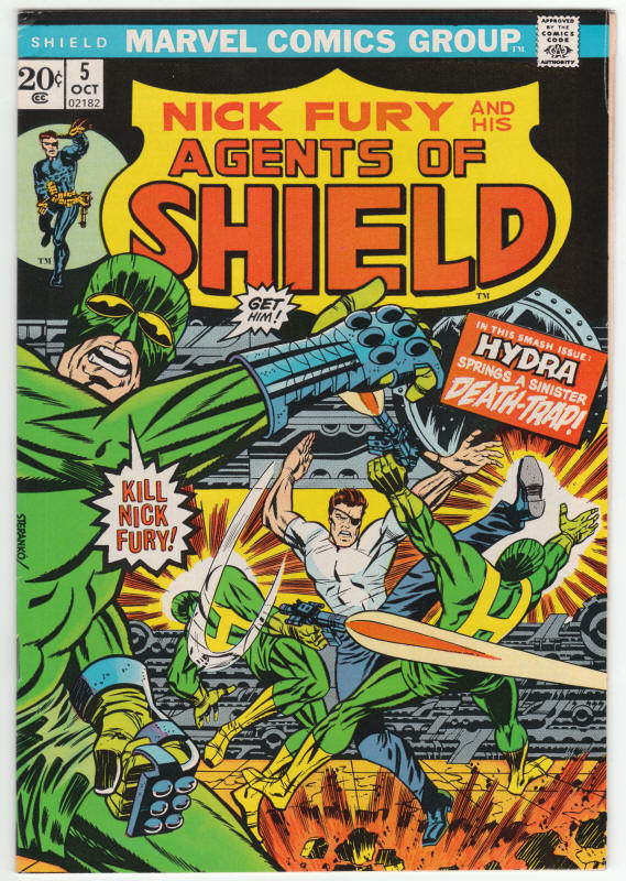 S.H.I.E.L.D. #5 front cover