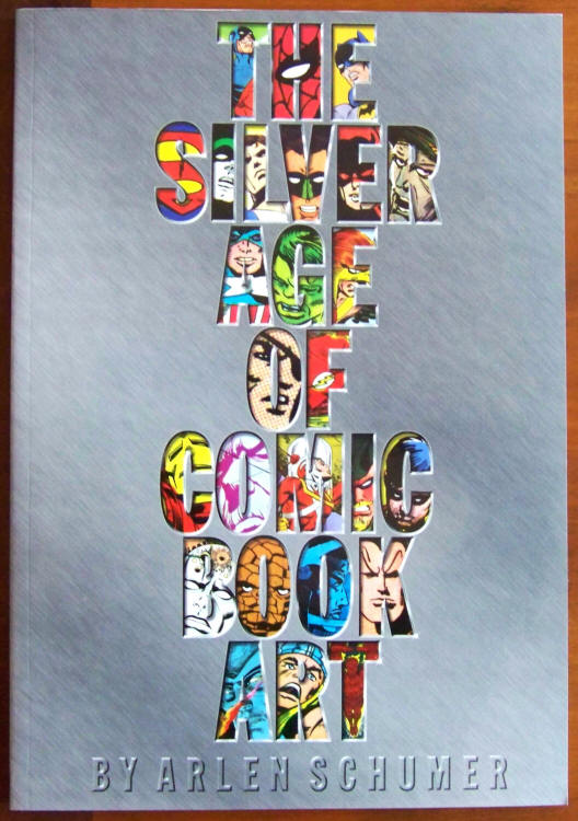 The Silver Age Of Comic Book Art front cover