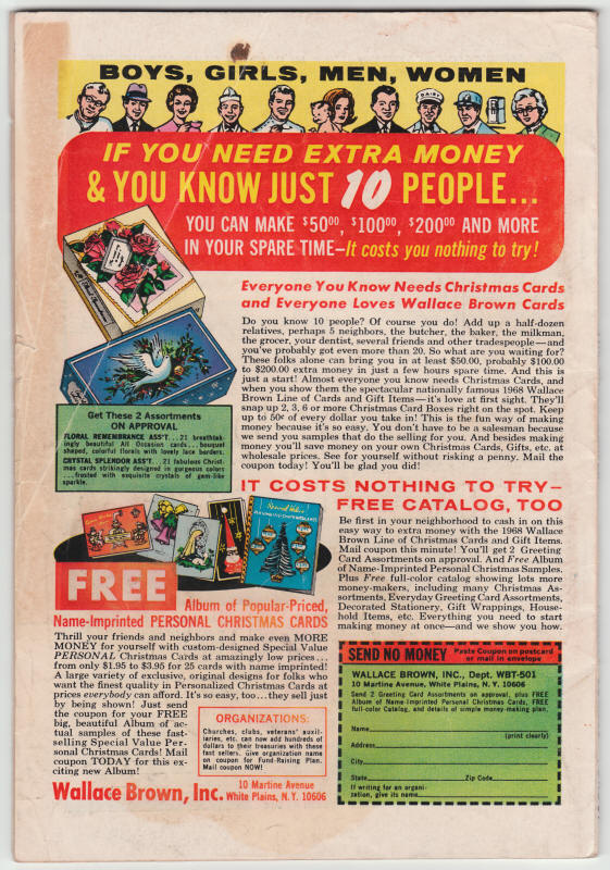 Silver Surfer #2 back cover