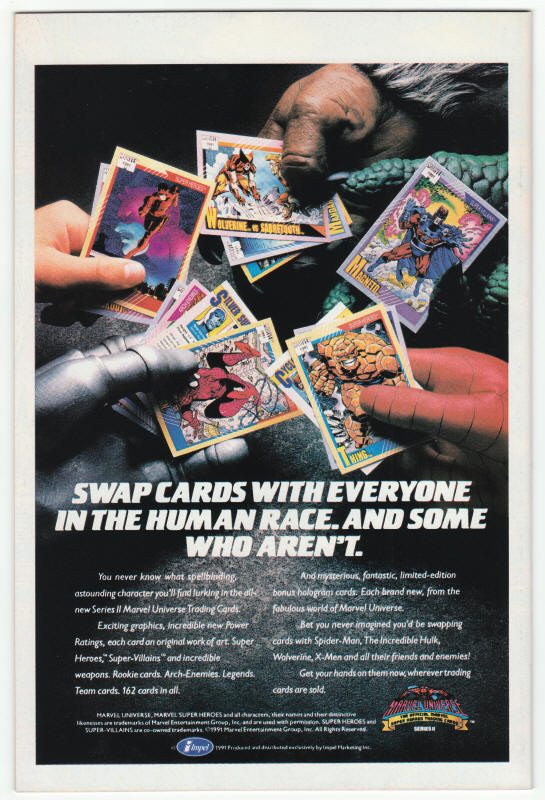 Silver Surfer #54 back cover