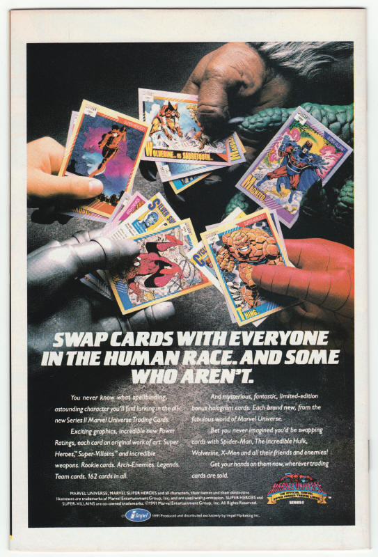 Silver Surfer #55 back cover