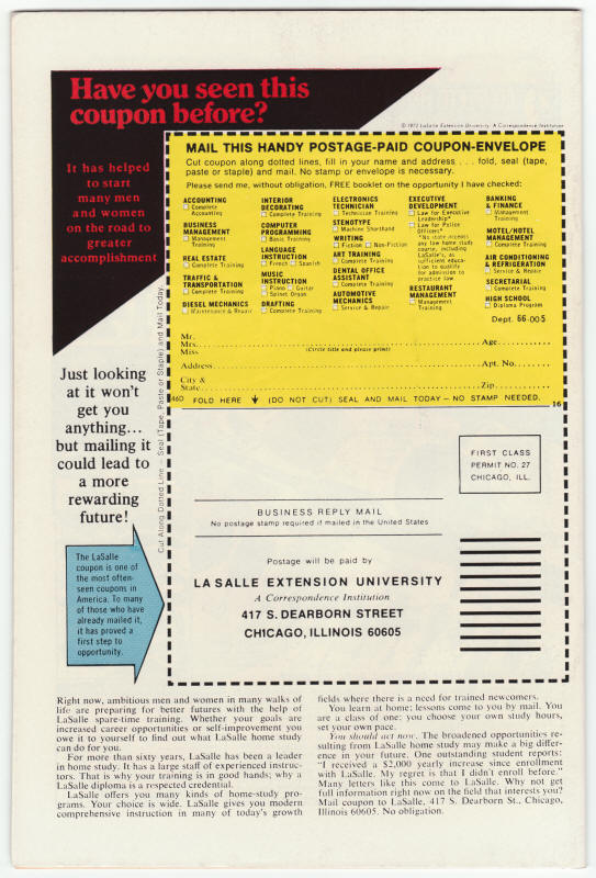 Skull The Slayer #1 back cover