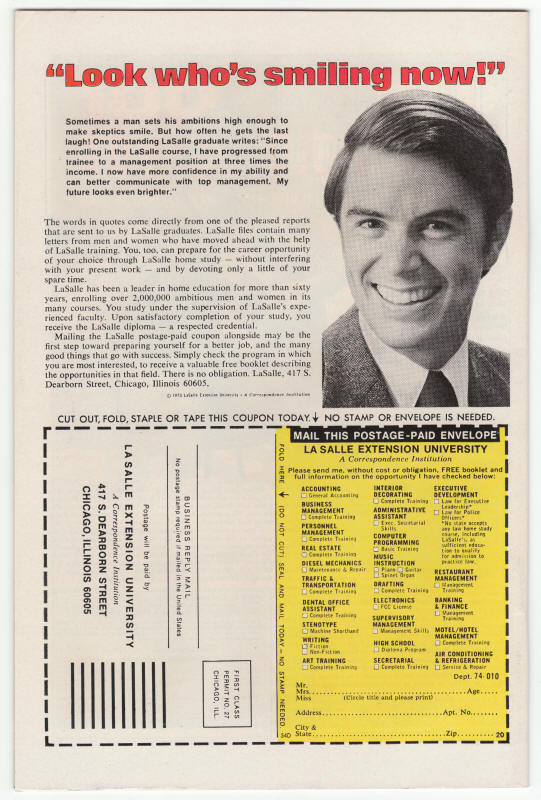 Skull The Slayer #4 back cover