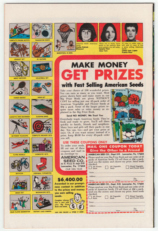 Skull The Slayer #5 back cover