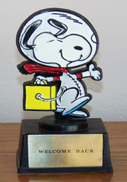 Snoopy Astronaut Statue