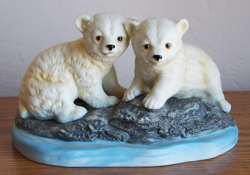 Snow Babies Polar Bear Cubs front