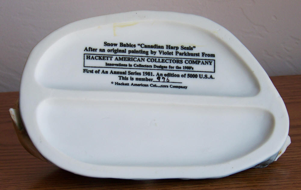 Snow Babies Canadian Harp Seals bottom