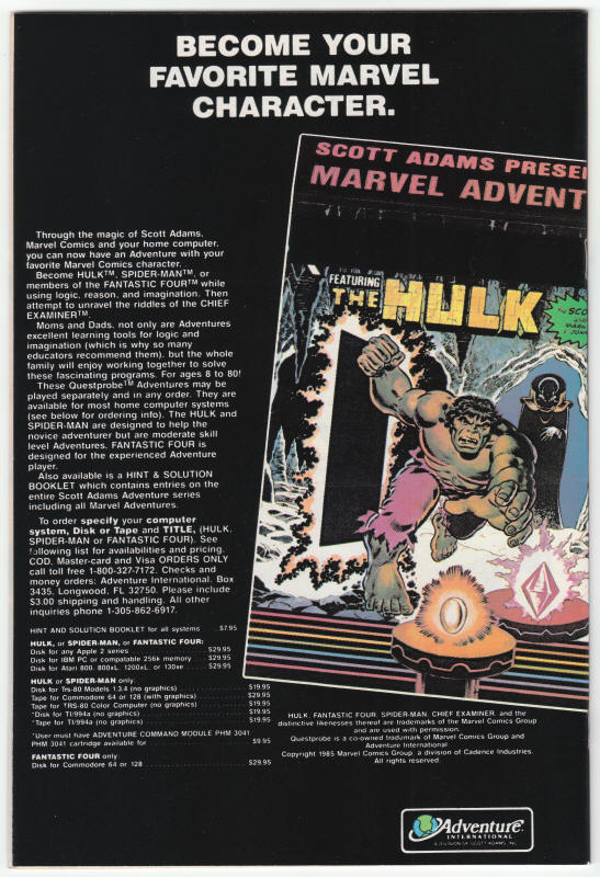 Solomon Kane #5 back cover