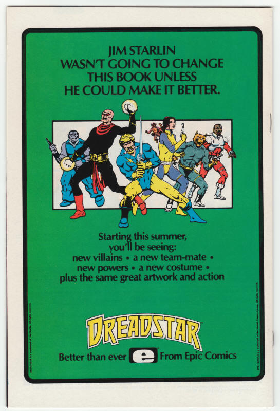 The Spectacular Spider-Man #95 back cover