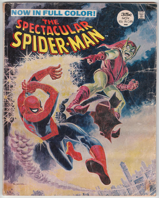 The Spectacular Spiderman 2 Magazine front cover