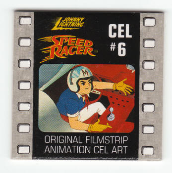 Speed Racer Cel Art Card